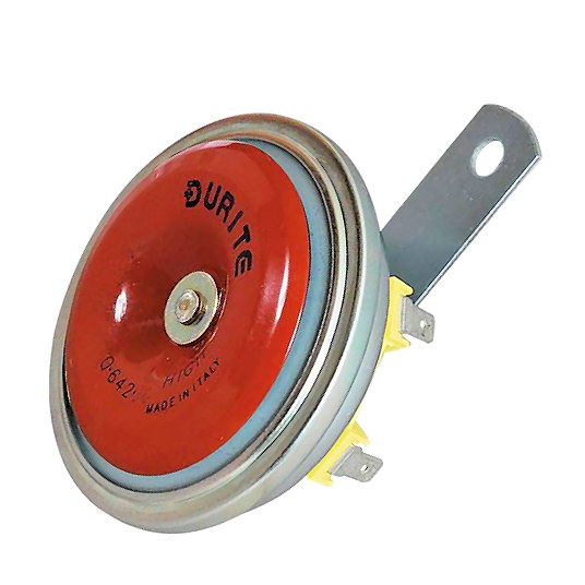 Durite - Klaxon Electrique Disc Compact Low Tone 12 volts Bx1 - 0