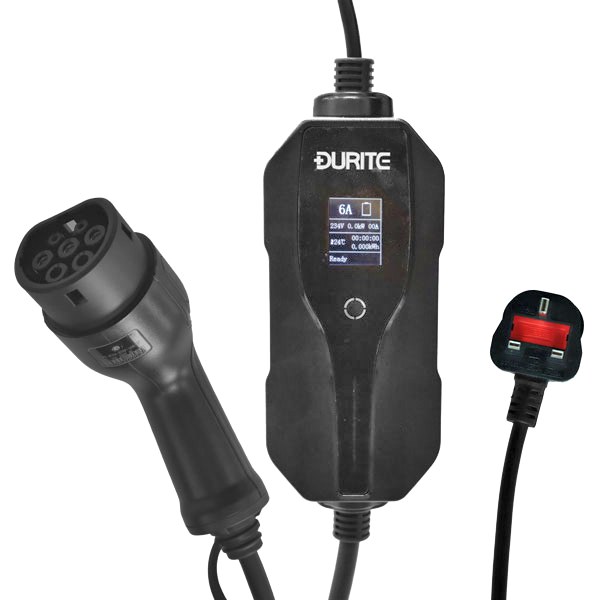 0-648-75 Durite Electric Vehicle Type 2 Charger 110-230VAC - 3.6KW