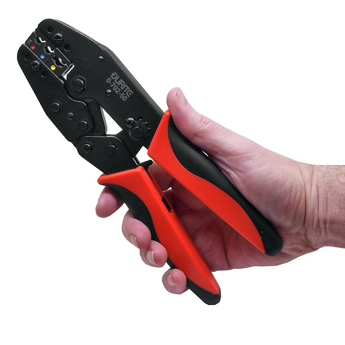 Pinza Per Crimpatura Puntali AWG 30-5, Crimpatrice A Cricchetto Autoregolante Esagonale Per * Terminali, Terminali Terminali (crimpatrice 16-6 - Foto 13