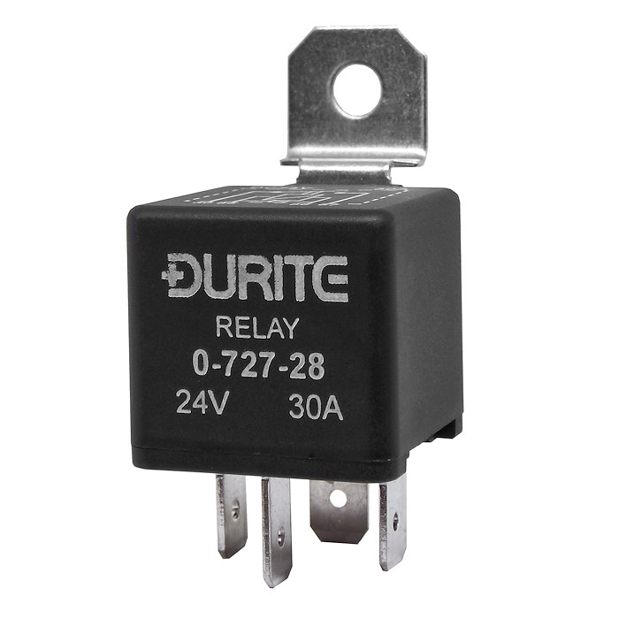 Durite 24V 30A Make and Break Relay with Diode | Re: 0-727-28
