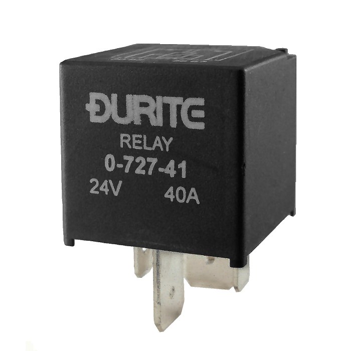 0-727-41 Durite 24V 40A Mini Heavy-duty Make and Break Relay Sealed Resistor