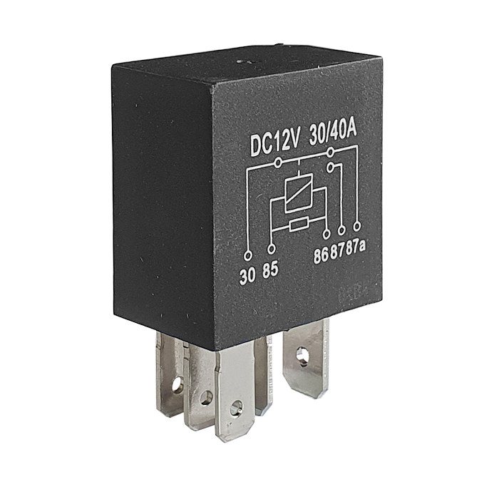 Rele Control 12v 40a 30a Con Base 5 Pines Auto Camion | Mebuscar Chile - Foto 8
