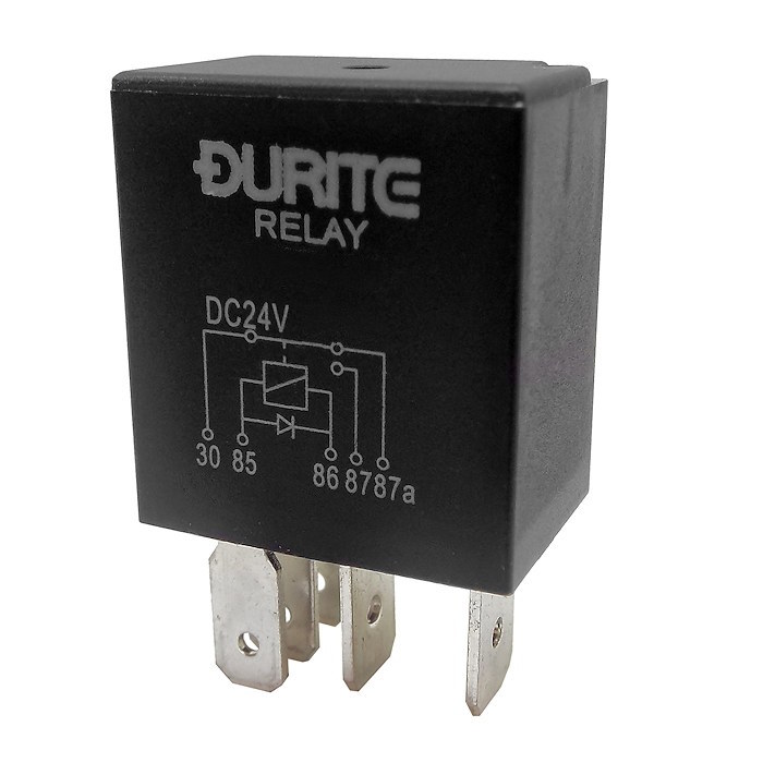 Durite 24V 10A-20A Changeover Relay with Diode | Re: 0-728-30