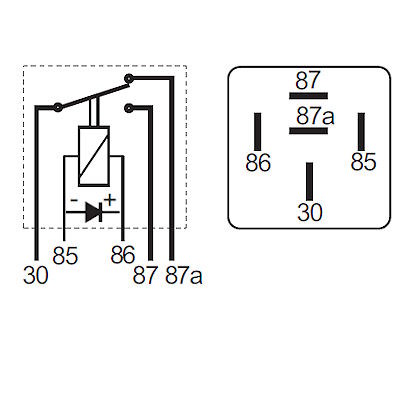 Rele Control 12v 40a 30a Con Base 5 Pines Auto Camion | Mebuscar Chile - Foto 2