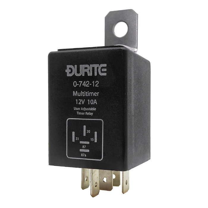 0-742-12  Durite 12Vdc Programmable Relay - Arc Components