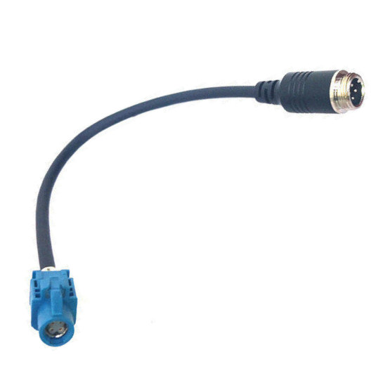 0-775-74 CCTV Adaptor for Scania/MAN to Male 4 PIN 45CM
