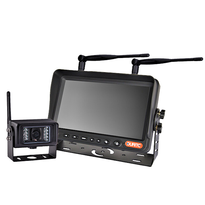 0-776-57 Durite 7 Inch 4-CH Quad Monitor Wireless Camera System