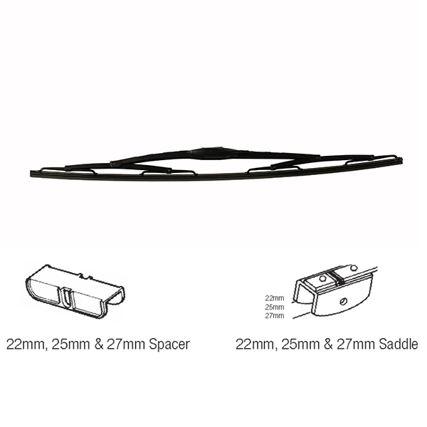 0-896-16 40'' 1000mm Commercial Vehicle Wiper Blade - Bolt Fitting