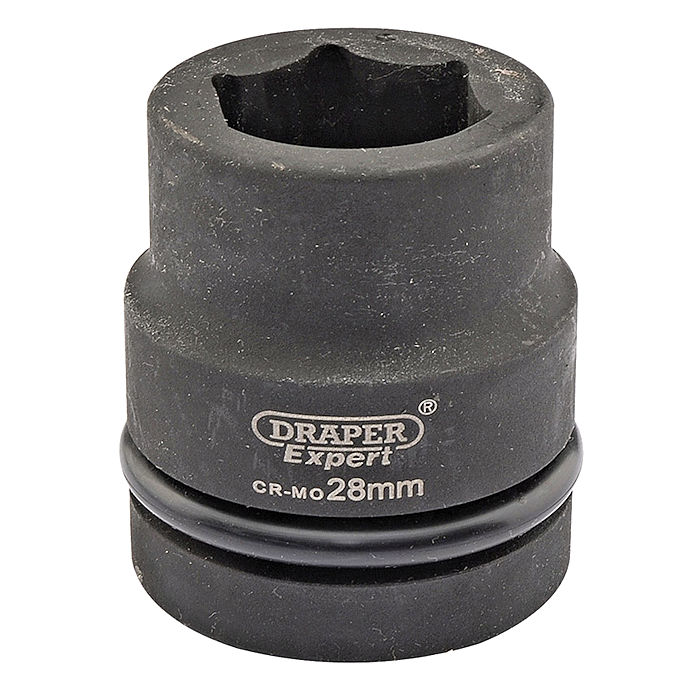 05109 | Draper Expert Hi-Torq 6 Point Impact Socket 1'' Square Drive 28mm