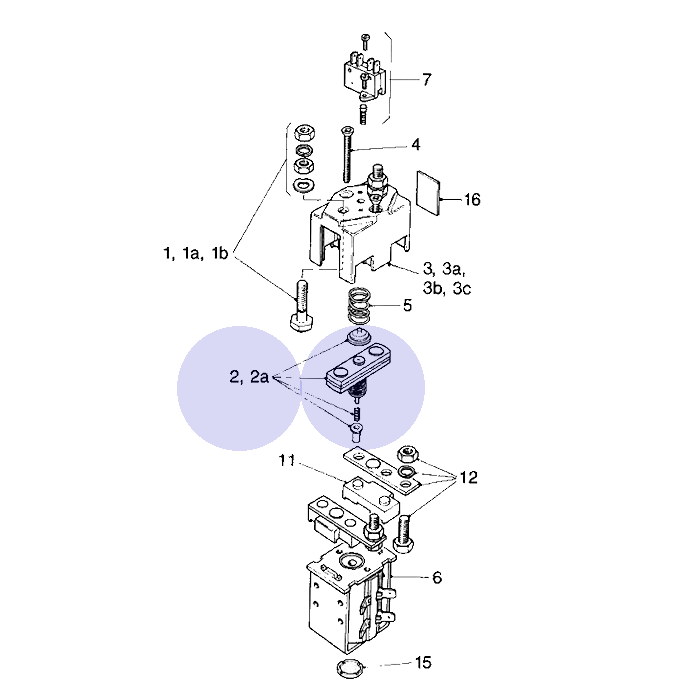 2180-30 | Albright Double-acting Moving Contact - Large Tip