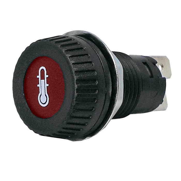 4-609-54 Red Temperature Warning Light Supplied Without 9mm BA9s Bulb