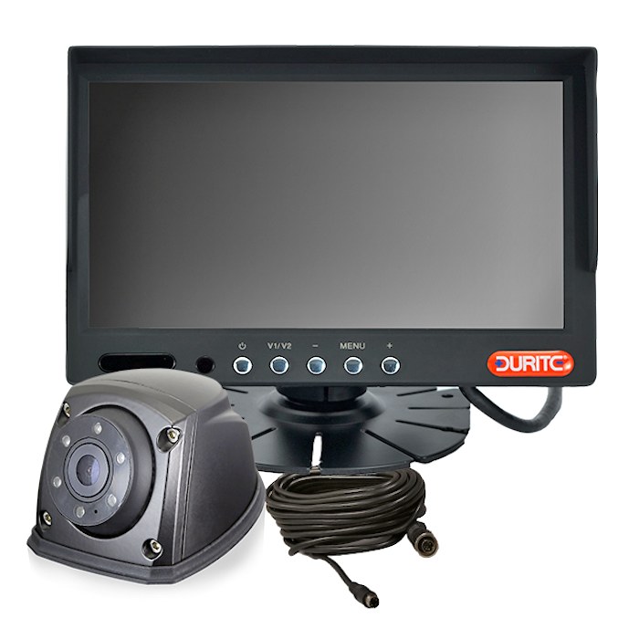 4-776-01 Durite 12V-24V 7 Inch CCTV Monitor With 1 Waterproof Infrared Camera