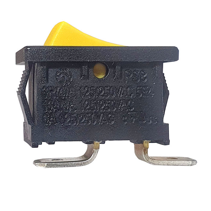 42124 | Draper On-Off Yellow Switch at Arc Components Ltd