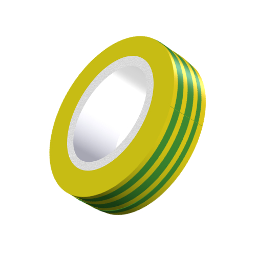 Durite Green and Yellow Earth PVC Adhesive Tape | Re: 5-557-48