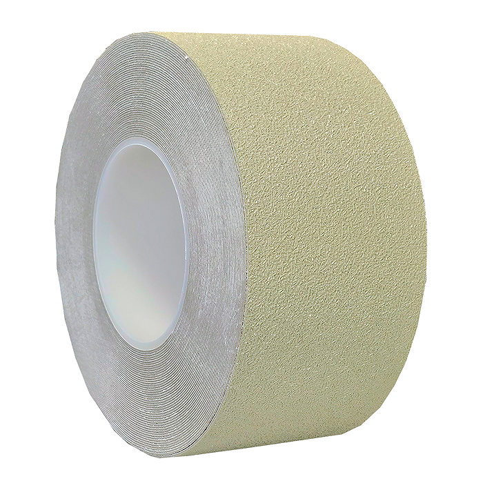 75mm Wide Beige Aqua-safe Deck Tread Self-adhesive Tape | Re: HC010039