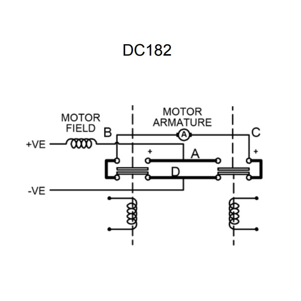 DC182-781L | 24V 150A Motor-reversing Intermittent Solenoid