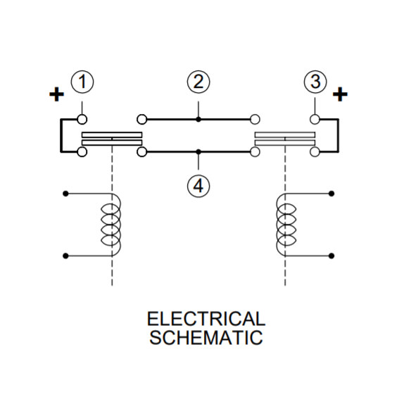 DC182B-530T | Albright 24VDC Motor-reversing Solenoid