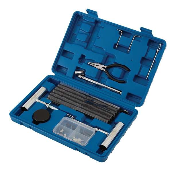 04139 Tyre Puncture Repair Kit for Tubeless Off Road Vehicles 65 Piece