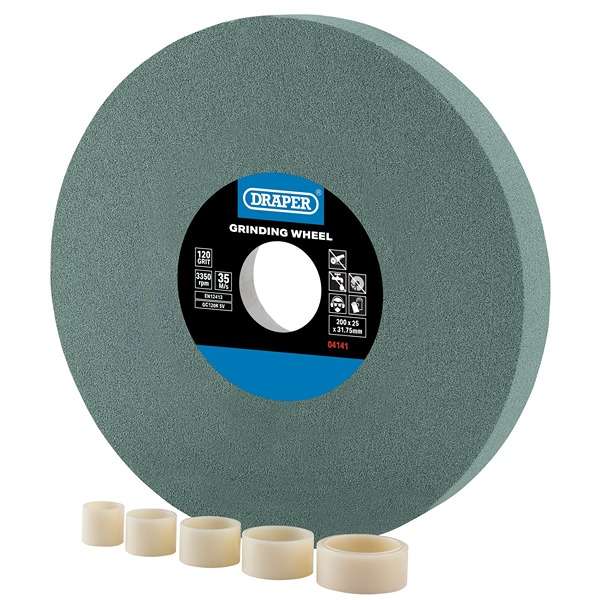 04141 | Silicon Carbide Bench Grinding Wheel 200 x 25mm 120G