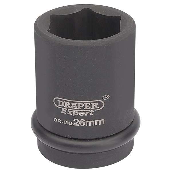 05007 | Draper Expert HI-TORQ® 6 Point Impact Socket 3/4'' Square Drive 26mm