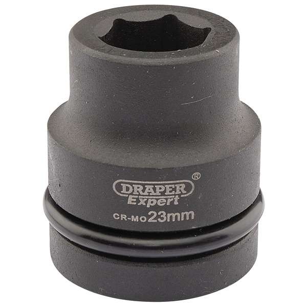 05104 | Draper Expert HI-TORQ® 6 Point Impact Socket 1'' Square Drive 23mm