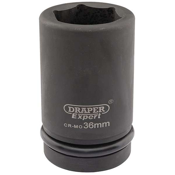 05150 | Draper Expert HI-TORQ® 6 Point Deep Impact Socket 1'' Square Drive 36mm