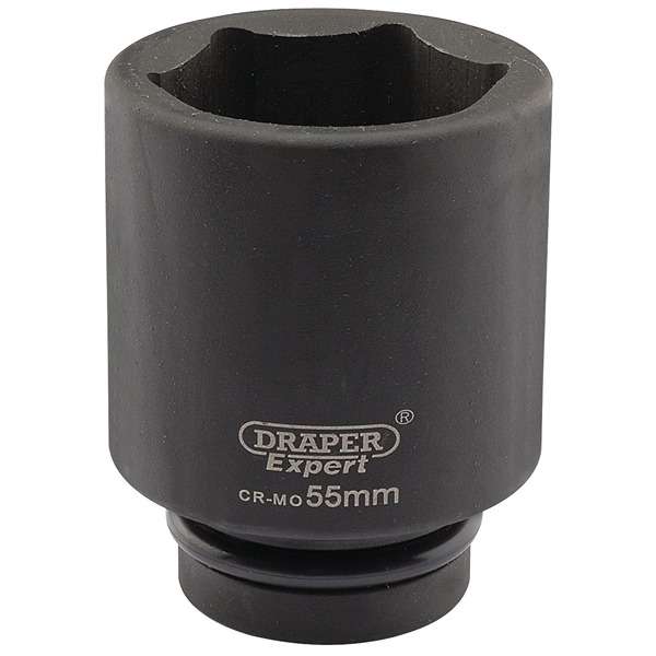 05156 | Draper Expert HI-TORQ® 6 Point Deep Impact Socket 1'' Square Drive 55mm