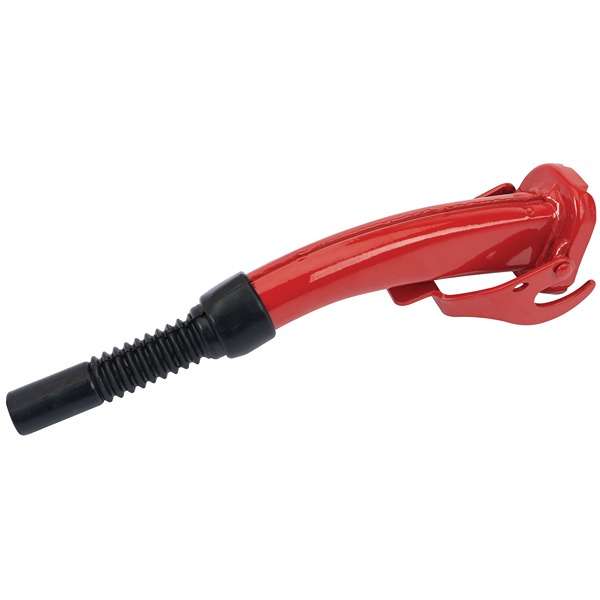 08115 | Red Steel Spout for 5/10/20L Fuel Cans
