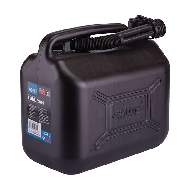 09058 | Plastic Fuel Can 10L Black