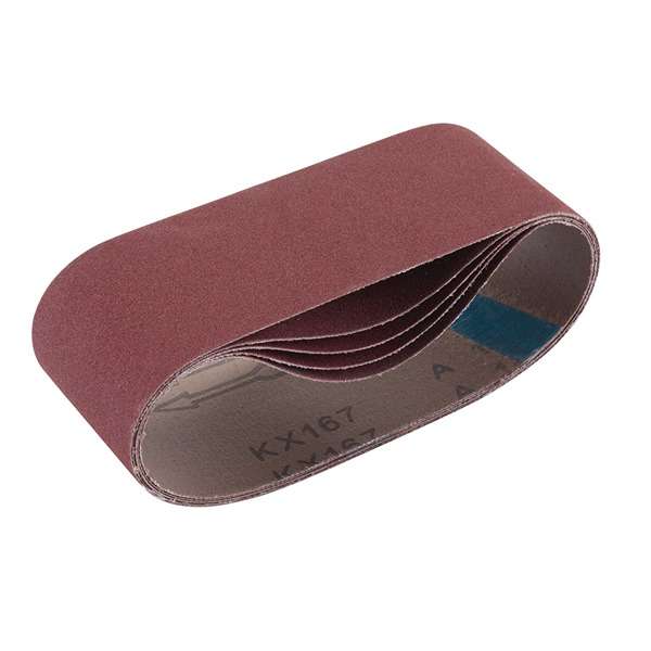 09236 | Cloth Sanding Belt 75 x 457mm 180 Grit (Pack of 5)