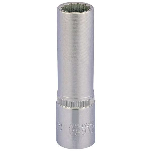 Deep Socket Exsagonal 11934 Draper Elora Deep Bi-Hexagon Socket 1/2