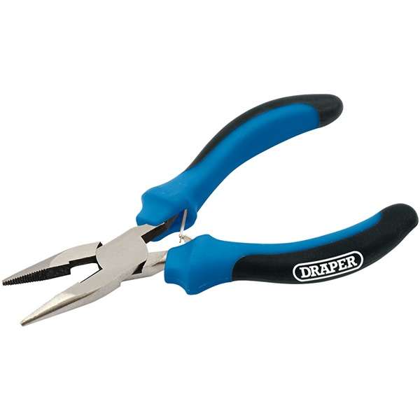 12538 | Soft Grip Long Nose Mini Pliers 125mm