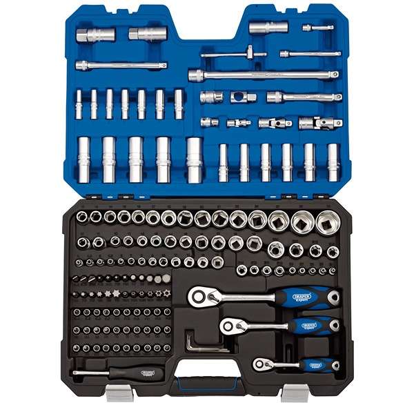 16461 | Metric Socket Set 1/4'' 3/8'' and 1/2'' Square Drive (149 Piece)