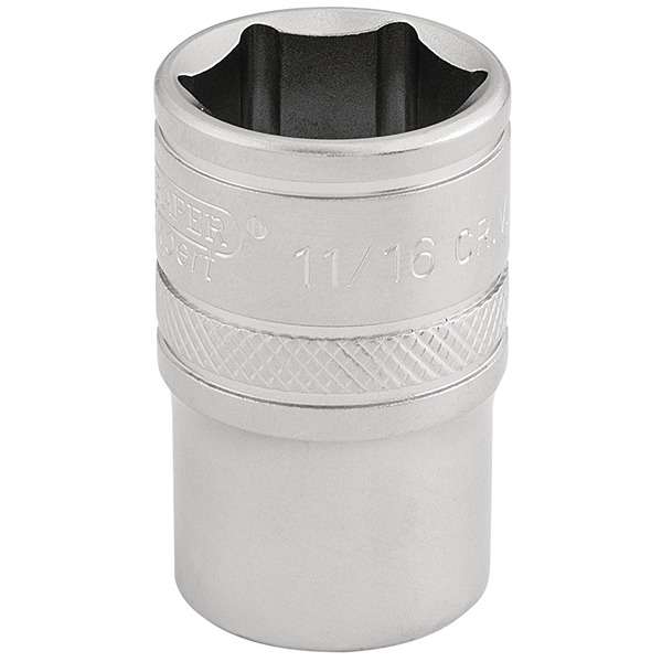 16630 | 6 Point Imperial Socket 1/2'' Square Drive 11/16''