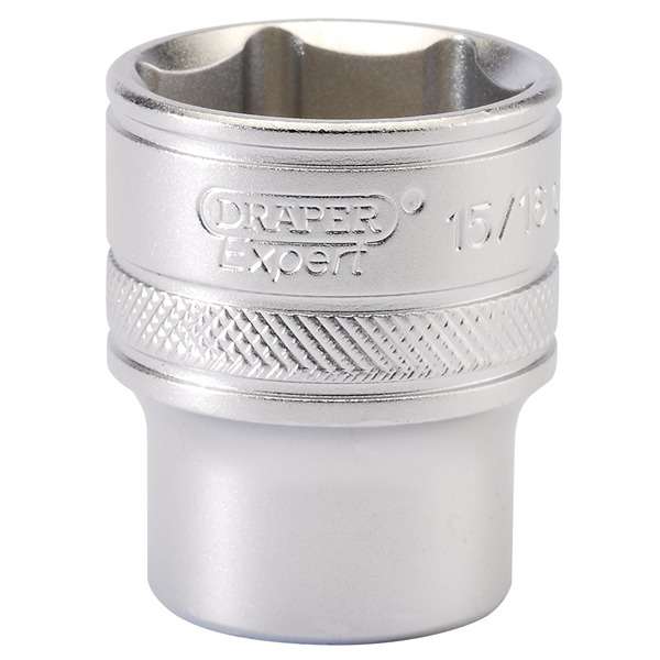 15/16\" - 6 Point Short 1/2\" Drive Socket From DEWALT
