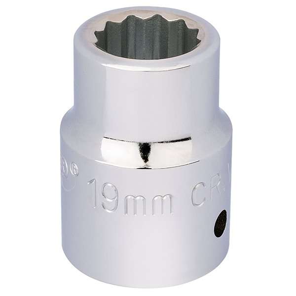 16690 | 12 Point Socket 3/4'' Square Drive 19mm
