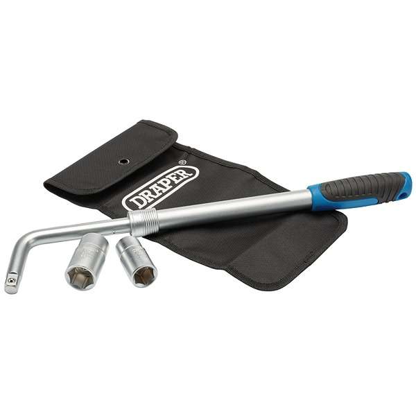 Extending wheel nut wrench deals