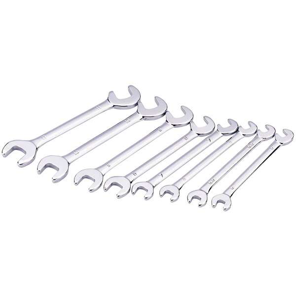 19754 | Metric Midget Open End Spanner Set (8 Piece)