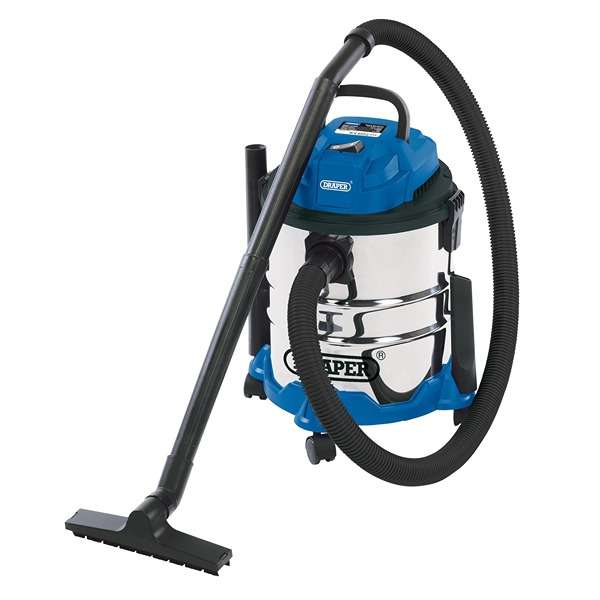 20515 | Wet and Dry Vacuum Cleaner with Stainless Steel Tank 20L 1250W
