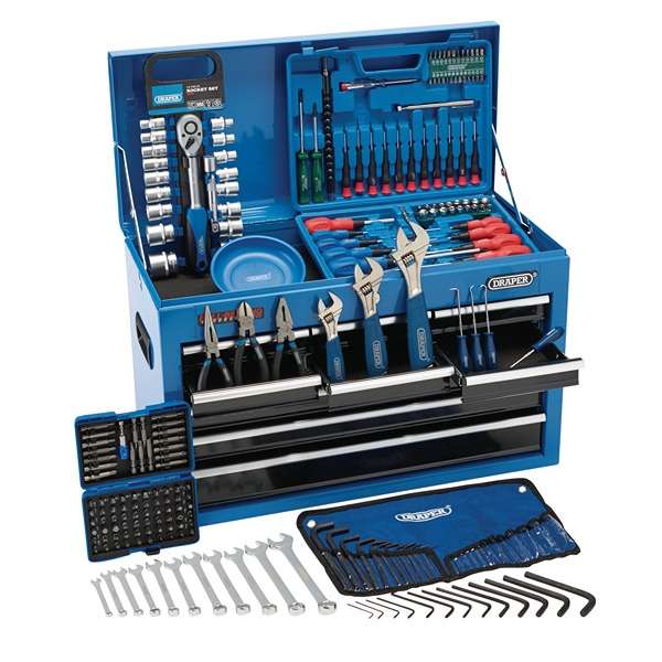 21548 | Top Chest Tool Kit 9 Drawer (216 Piece)
