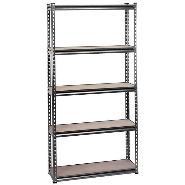 21659 | Heavy-duty Steel Shelving Unit 5 Shelves L920 x W305 x H1830mm