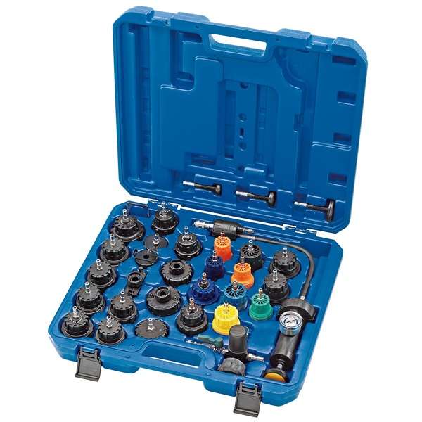 23420 Draper Radiator and Cap Pressure Test Kit 32 Piece
