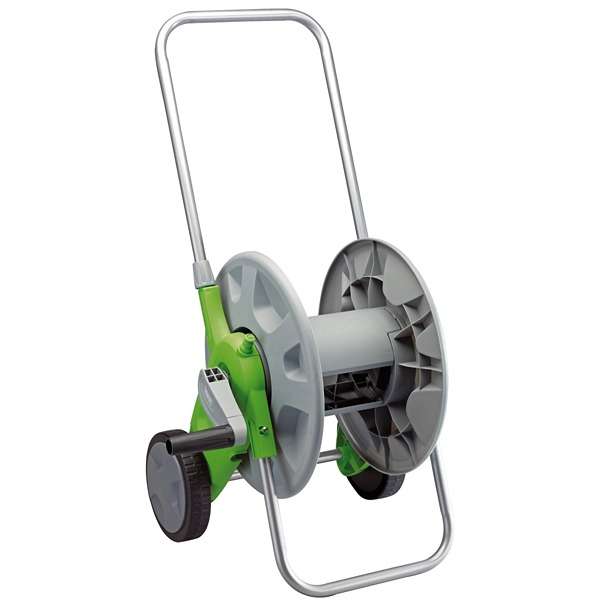 25049  Draper Tools Garden Hose Reel Cart 50m Capacity