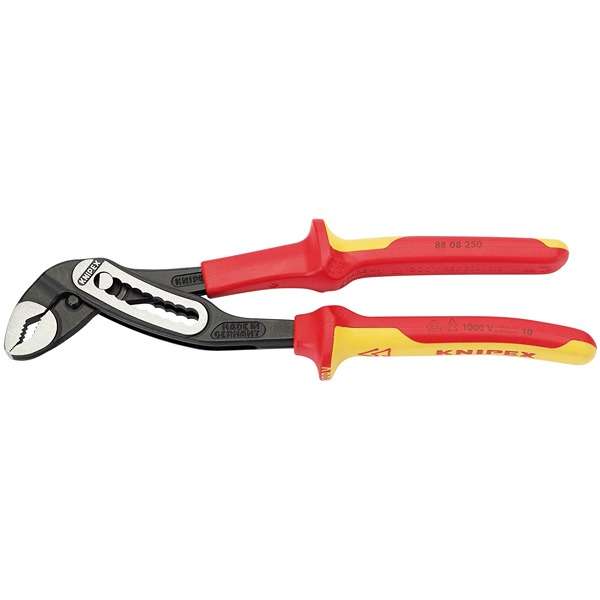 32013 | Knipex Alligator® 88 08 250UKSBE VDE Fully Insulated Waterpump Pliers 250mm
