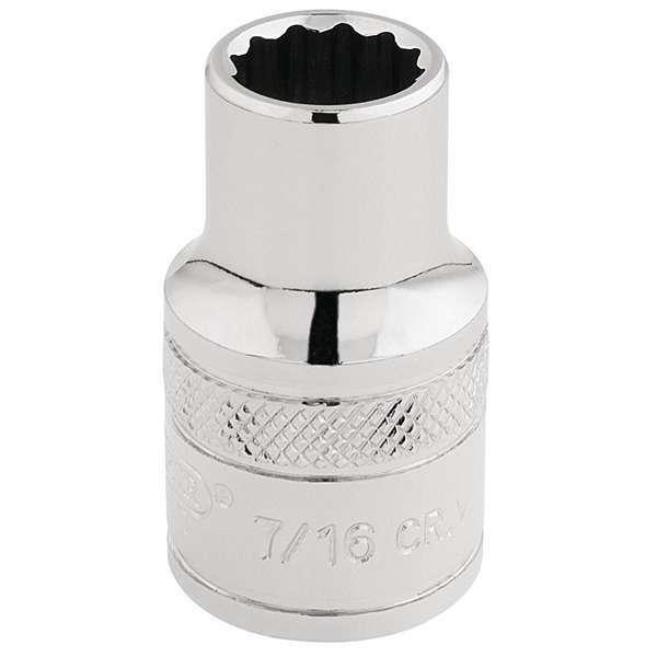 33600 | Draper HI-TORQ® 12 Point Socket 1/2'' Square Drive 7/16''