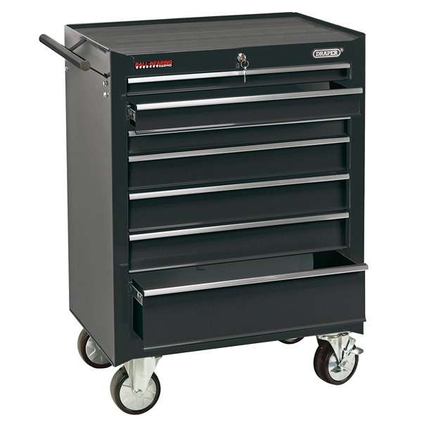 35743 | Roller Tool Cabinet 7 Drawer 26'' Black