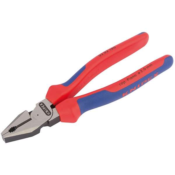 49172 | Knipex 02 02 180 SB High Leverage Combination Pliers 180mm