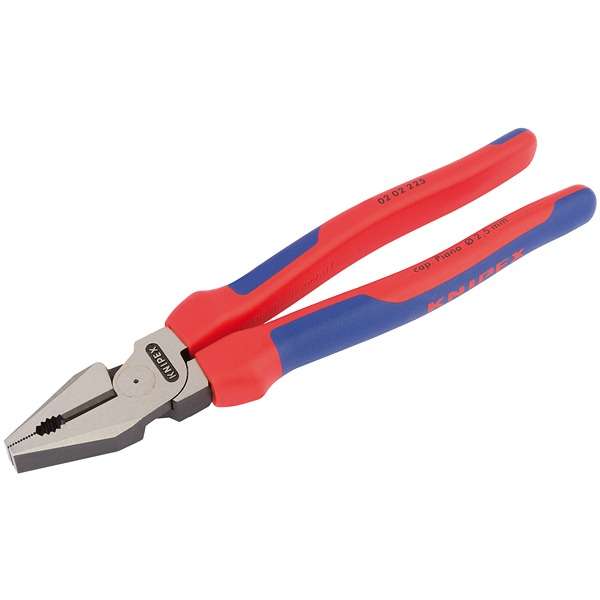 49173 | Knipex 02 02 225 SB High Leverage Combination Pliers 225mm