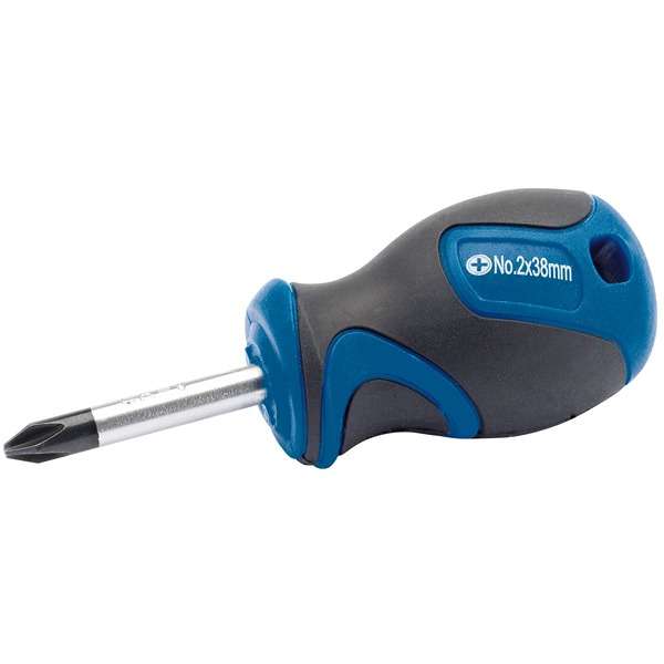 50181 | Soft Grip Cross Slot Screwdriver No.2 x 38mm