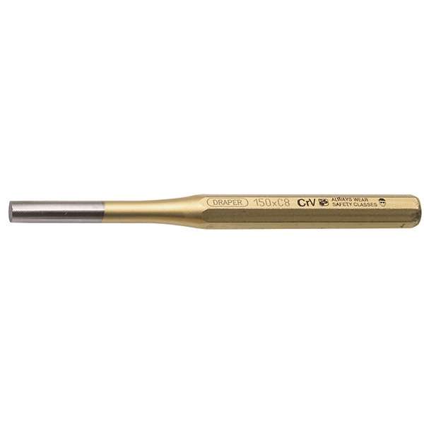 51710 | Draper Tools Octagonal Parallel Pin Punch 8 x 150mm